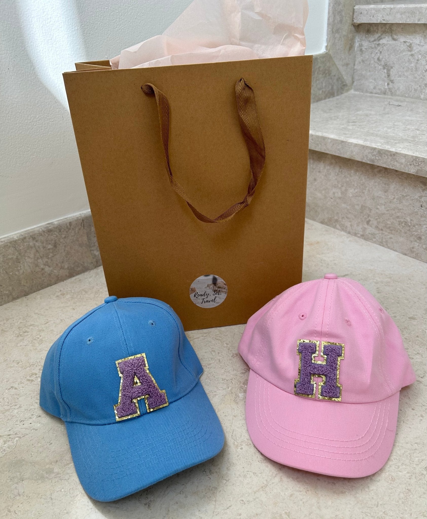 Personalised Kids Caps - Ready Set Travel