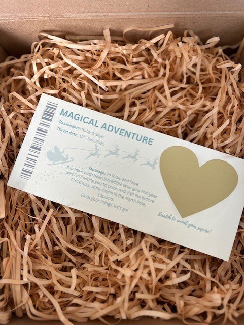 Surprise Scratch & Reveal Boarding Pass Gift with Ready Set Travel