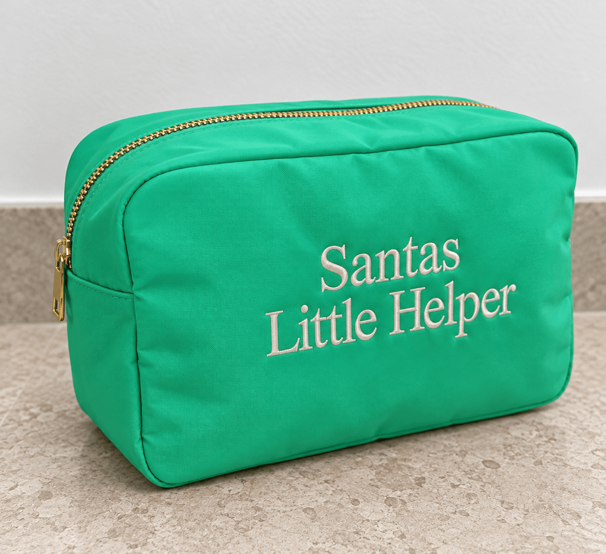 Christmas Embroidered Pouches - Ready Set Travel