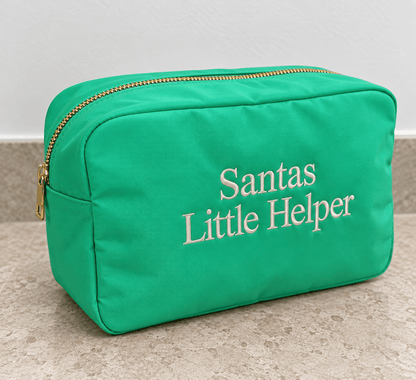 Christmas Embroidered Pouches - Ready Set Travel