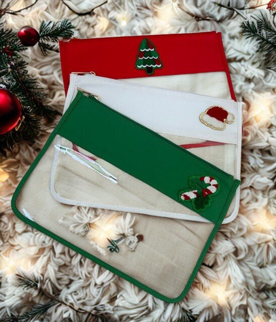 Clear Travel Wallet - Christmas Edition - Ready Set Travel
