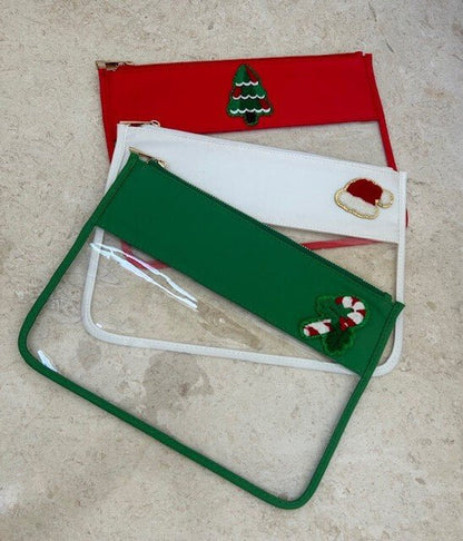 Clear Travel Wallet - Christmas Edition - Ready Set Travel