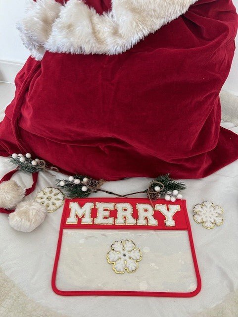 Clear Travel Wallet - Christmas Edition - Ready Set Travel