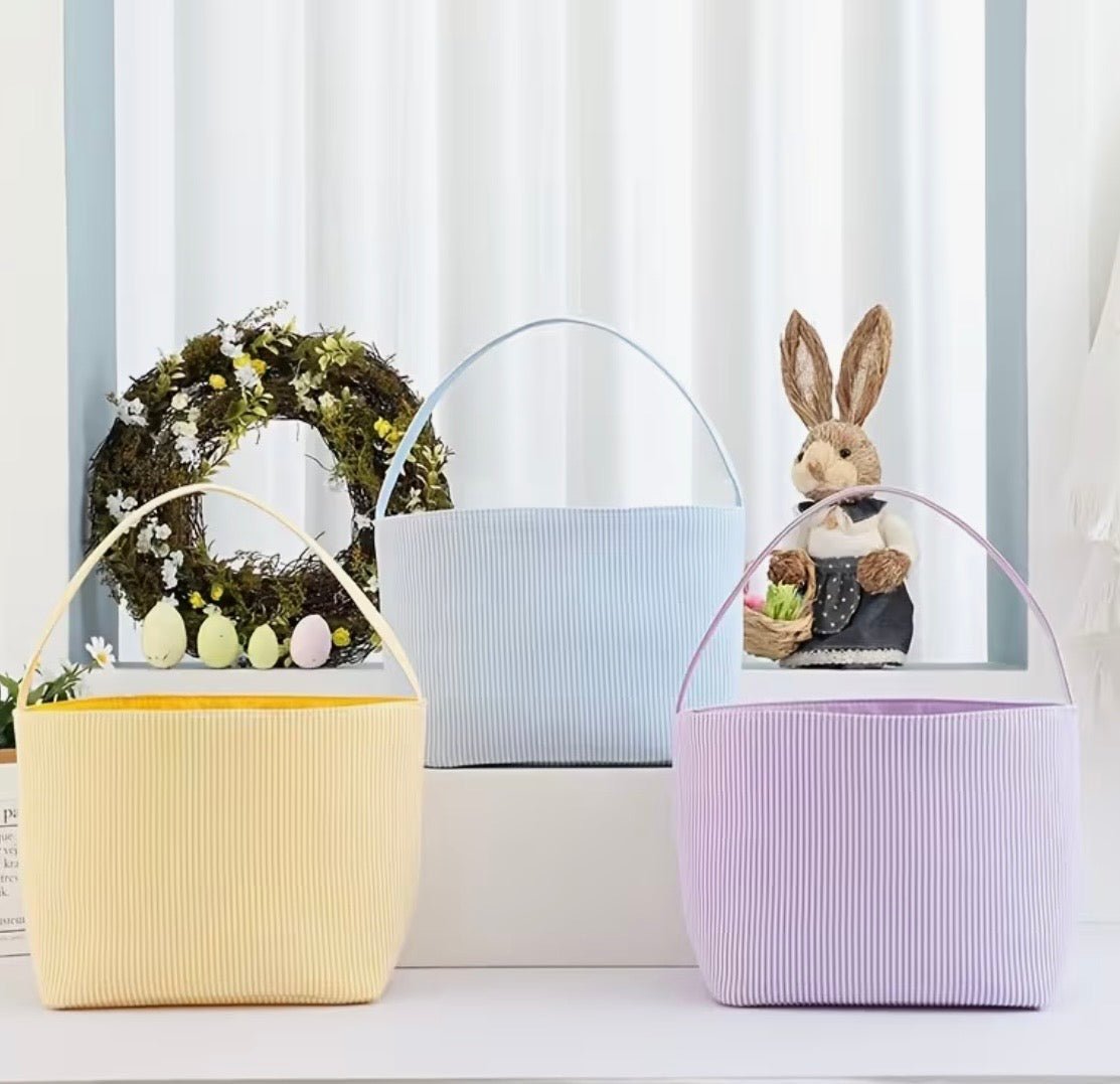 Embroidered Easter Baskets - Ready Set Travel