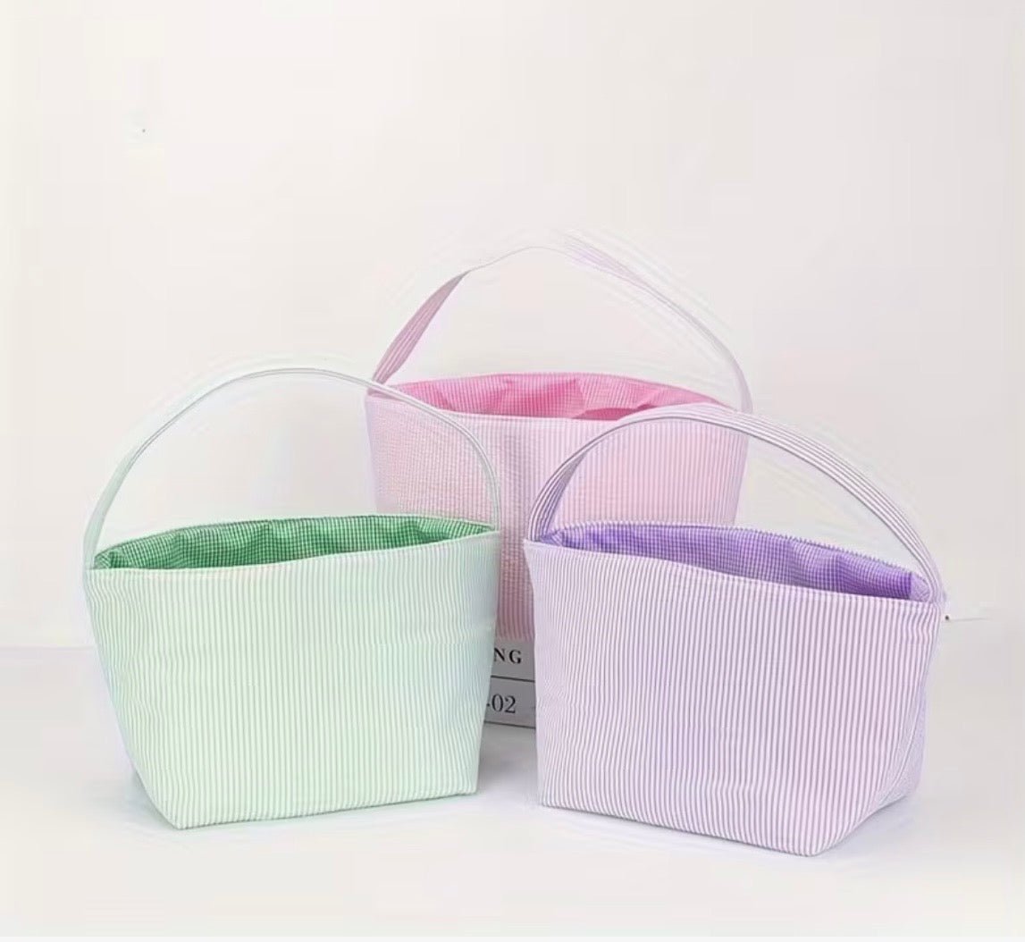 Embroidered Easter Baskets - Ready Set Travel