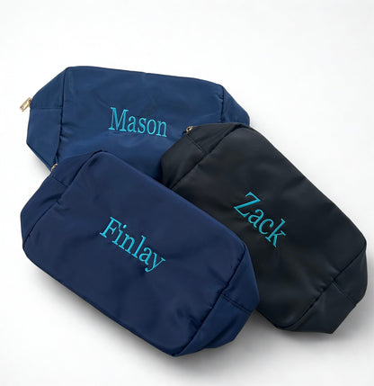 Embroidered Pouch - XL size - Ready Set Travel