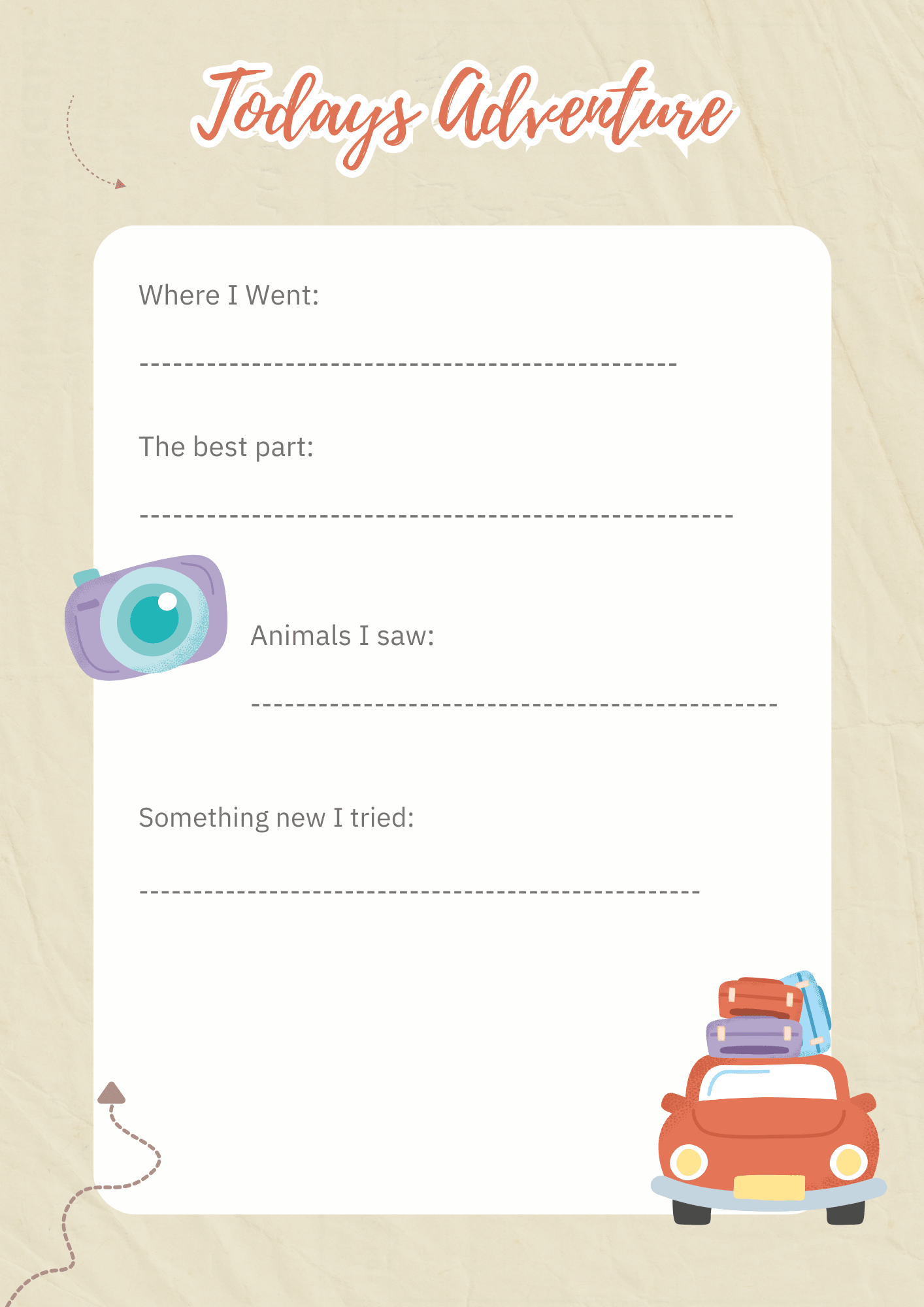 Kids Travel Journal - Ready Set Travel