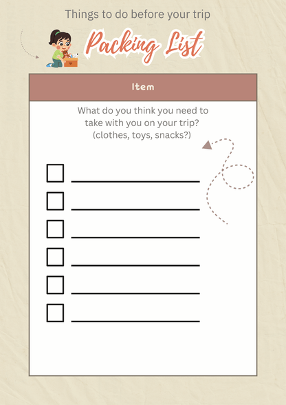 Kids Travel Journal - Ready Set Travel