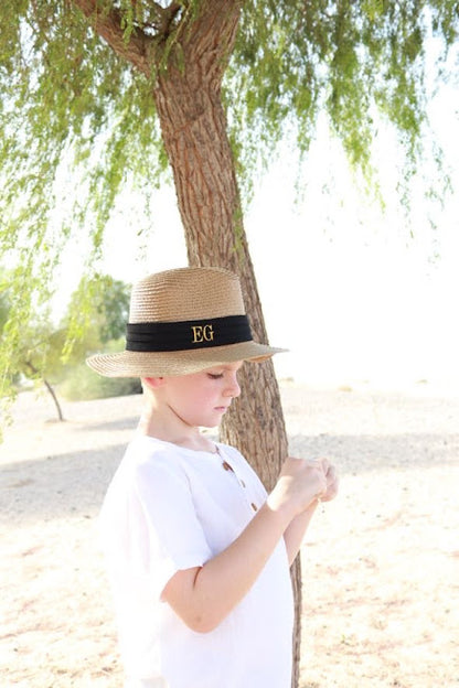 kids embroidered hats