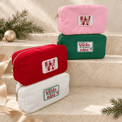 Large Christmas Pouch - Ready Set Travel
