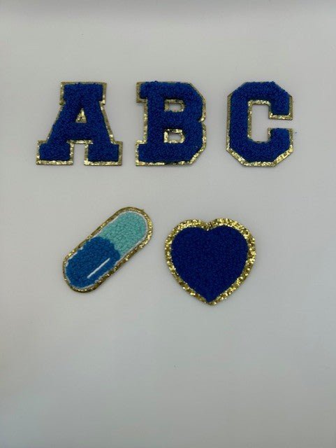 Letters & Patches - Royal Blue - Ready Set Travel