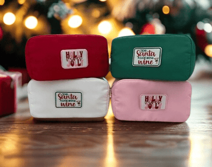 Medium Size Christmas Pouch - Ready Set Travel