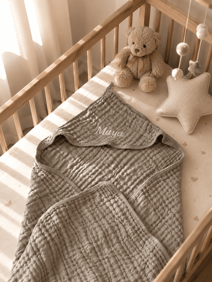 Personalised Baby Towels - Ready Set Travel