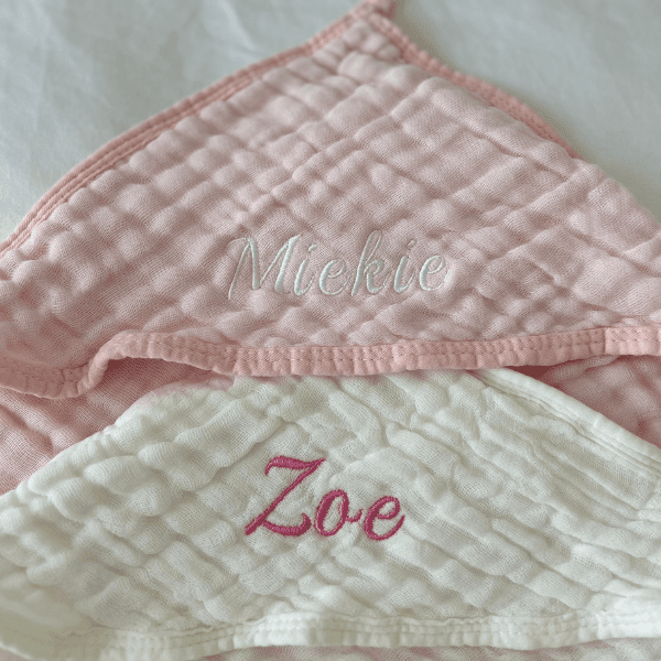 Personalised Baby Towels - Ready Set Travel