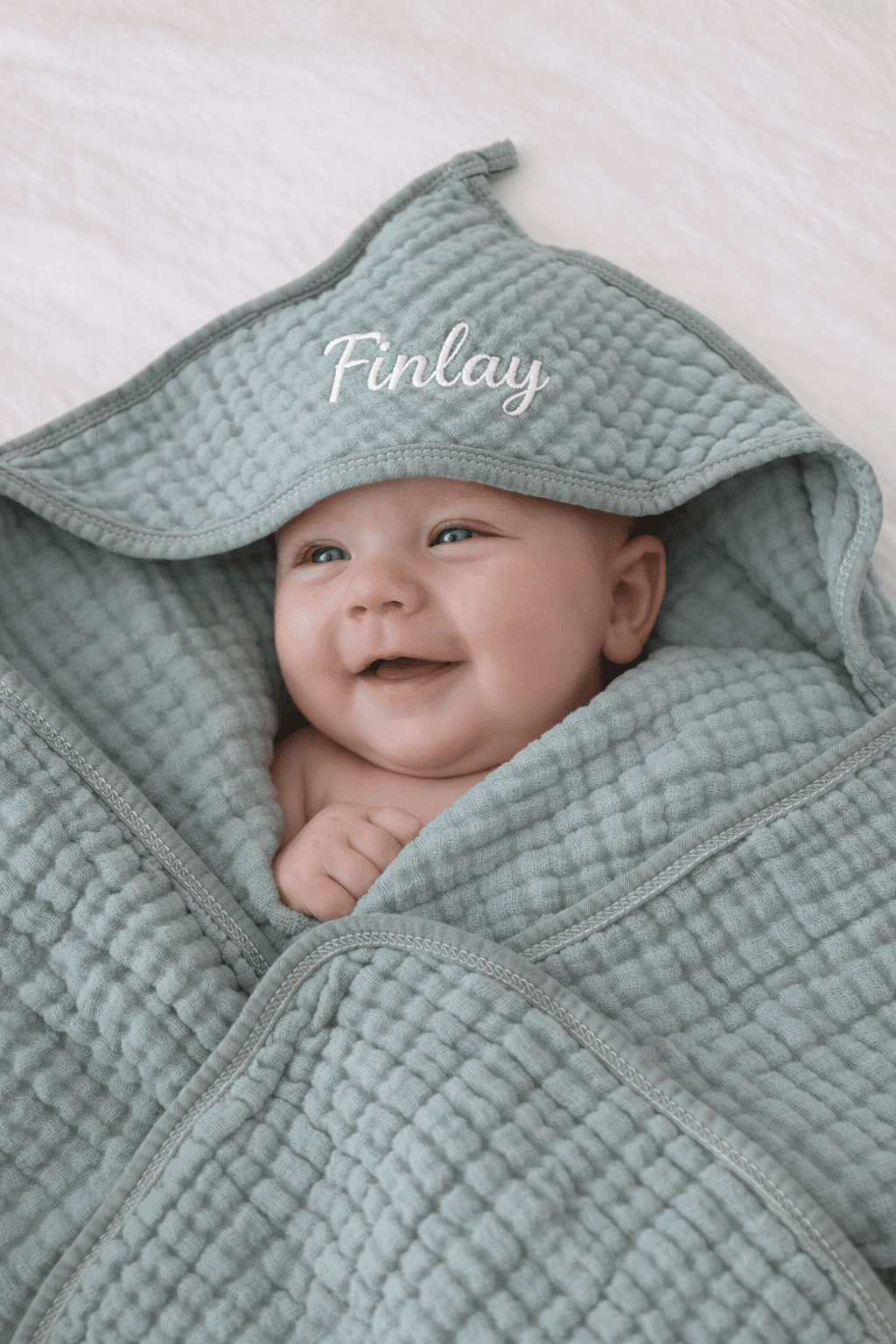 Personalised Baby Towels - Ready Set Travel
