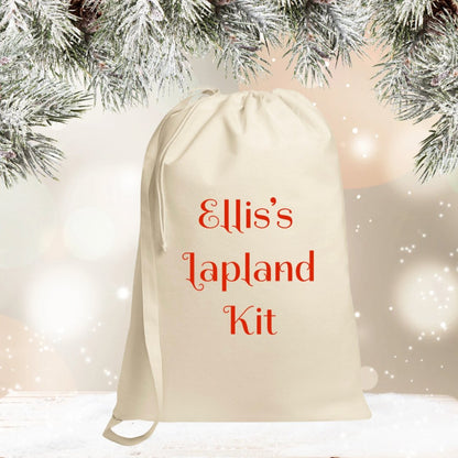 Personalised Christmas Sack - Ready Set Travel