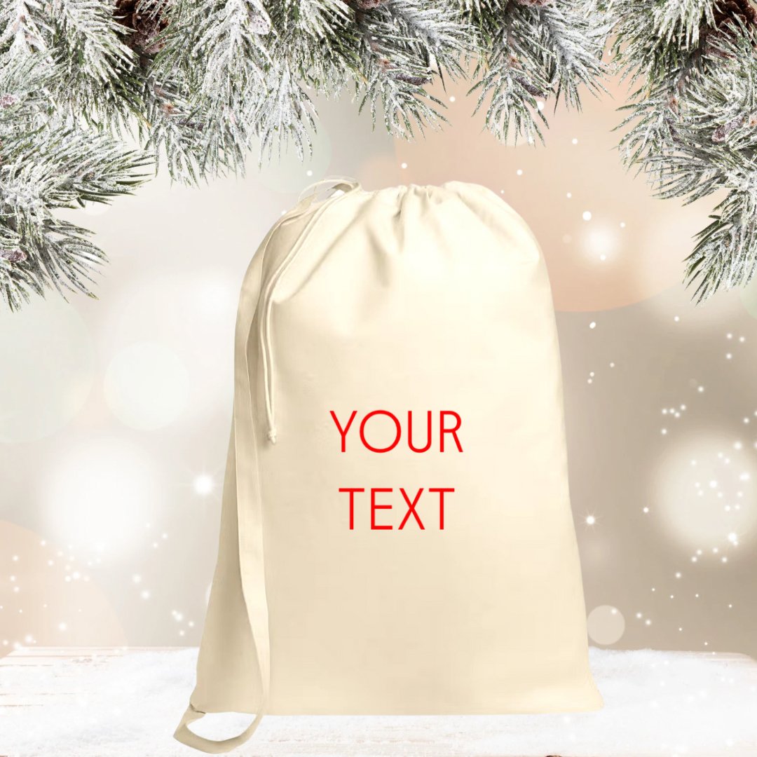 Personalised Christmas Sack - Ready Set Travel