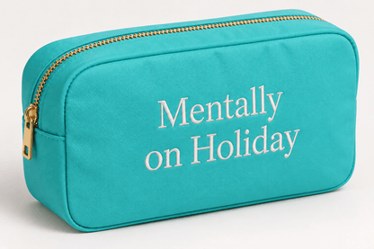 Personalised Embroidered Pouches - Ready Set Travel