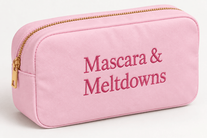 Personalised Embroidered Pouches - Ready Set Travel