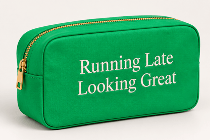 Personalised Embroidered Pouches - Ready Set Travel