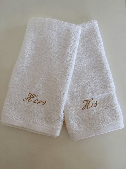 Personalised Hand Towels - Ready Set Travel