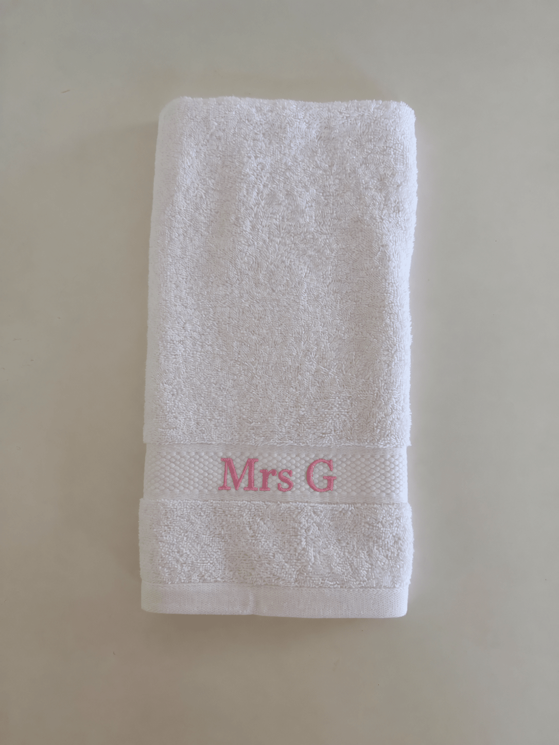 Personalised Hand Towels - Ready Set Travel