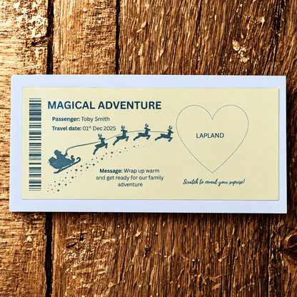 Scratch Off Boarding Pass Gift | Surprise Trip - Ready Set Travel