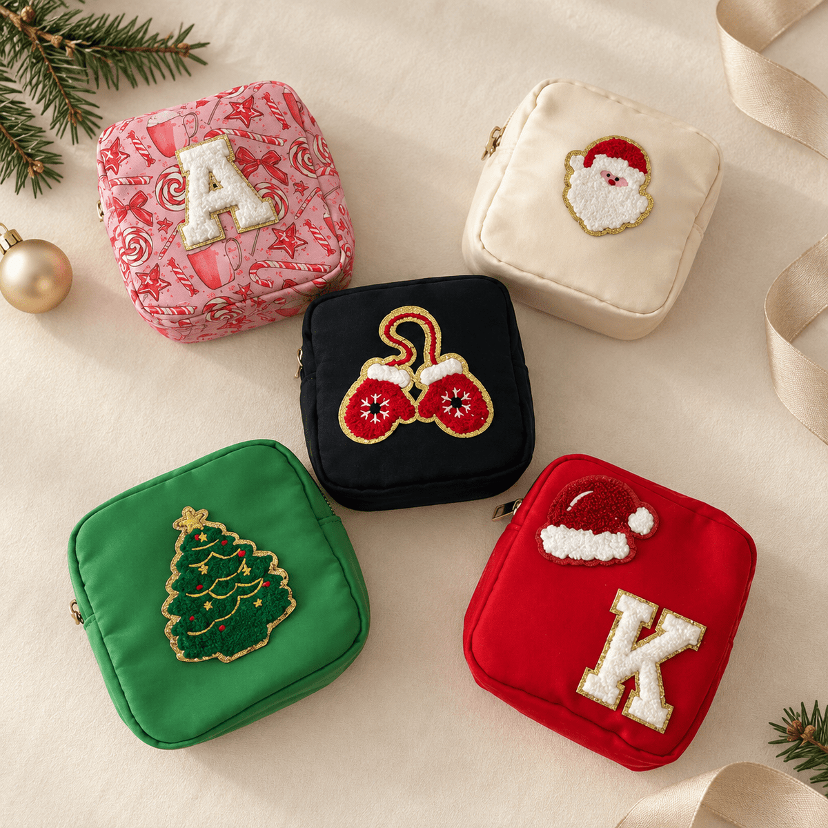 Small Christmas Pouch - Ready Set Travel